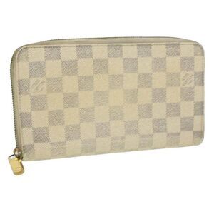LOUIS VUITTON Damier Azur Zippy Organizer Long Wallet